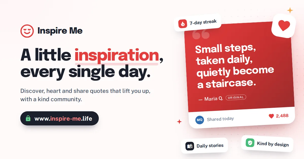Inspire Me — project preview image